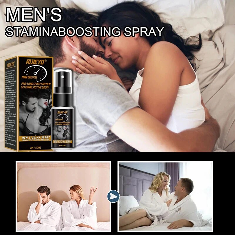 Male Sex Delay Spray For Men External Use Anti Premature Ejaculation Lasting Prolong 60 Minutes Products Penis Enlargement Oils
