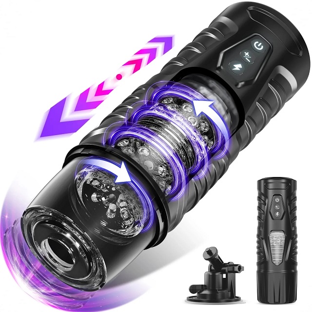 Male Sex Toys Masturbator Rotating Modes Mastubator Cup Electric For Penis Sex Toy For Men