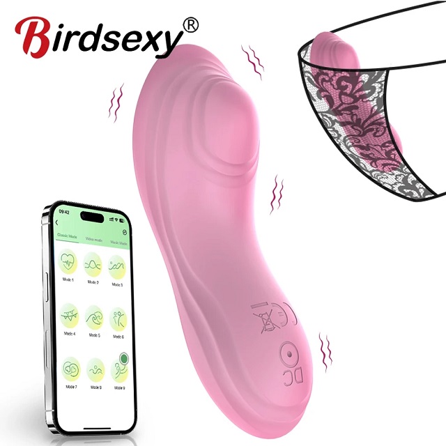App Controlled Vibrators Wearable Vibrator for Women Clit Stimulator Wireless Bluetooth  Wear Vibrating Female Masturbator Sex Toys
